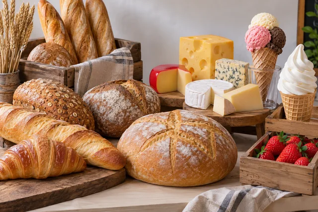 Муляжи продуктов питания из пенопласта — предмет для съёмки