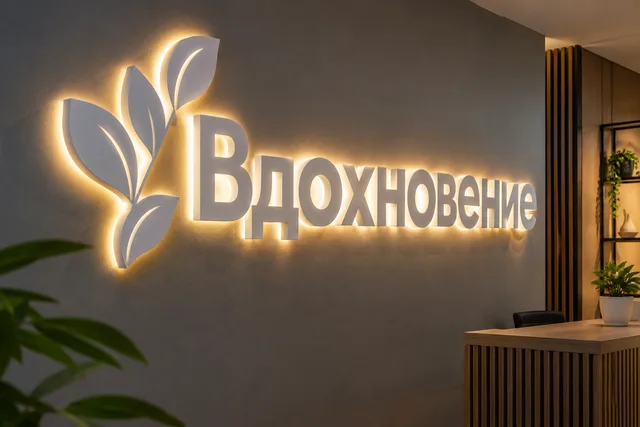 Световые вывески из пенопласта — деталь коммерческого интерьера